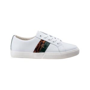 Ralph Lauren Janson II Action White Leather Sneakers